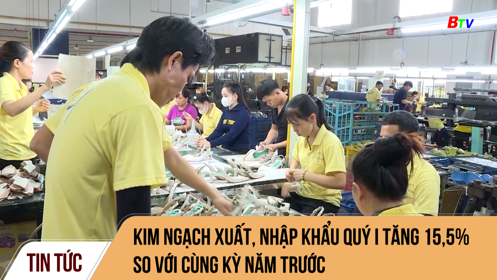 Kim ngạch xuất, nhập khẩu Quý I tăng 15,5% so với cùng kỳ năm trước